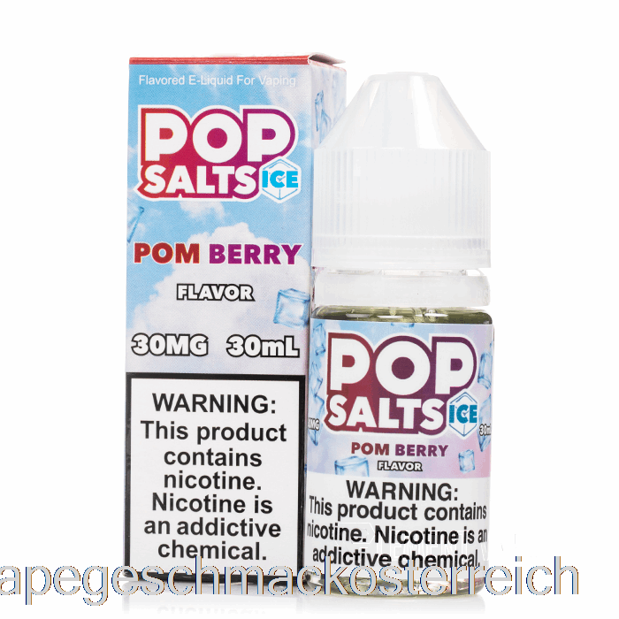 Eis-Pom-Beere – Pop-Salze – 30 Ml, 30 Mg Vape-Geschmack